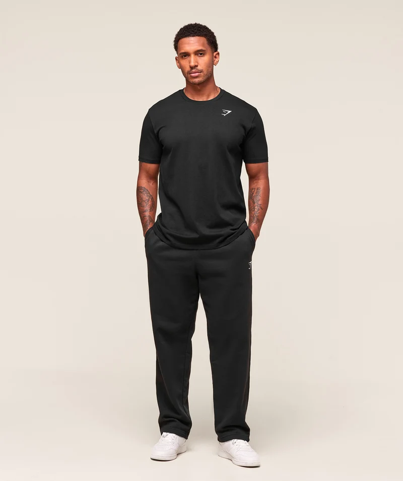Gymshark Crest T-Shirt - Black