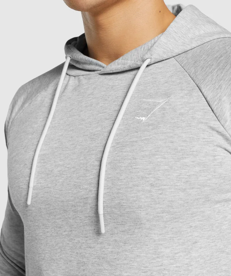 Gymshark Critical Hoodie - Light Grey Core Marl