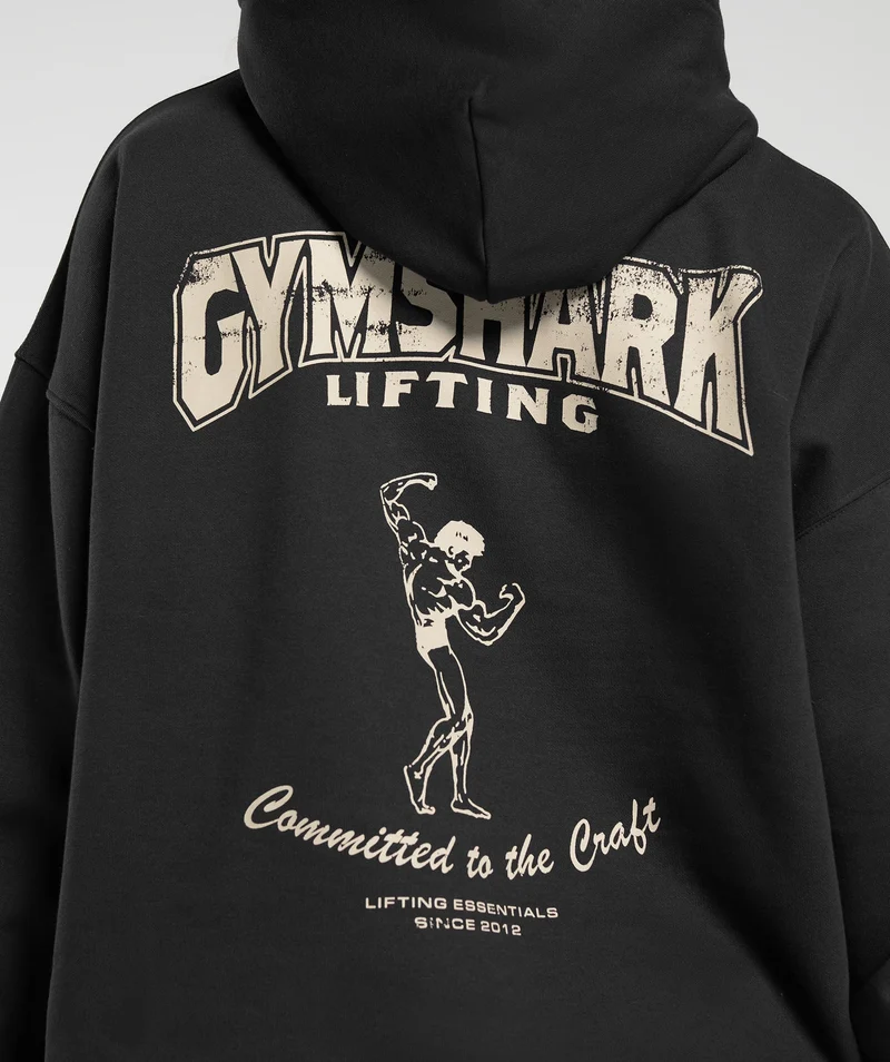 Gymshark Committed To The Craft Hoodie - Black