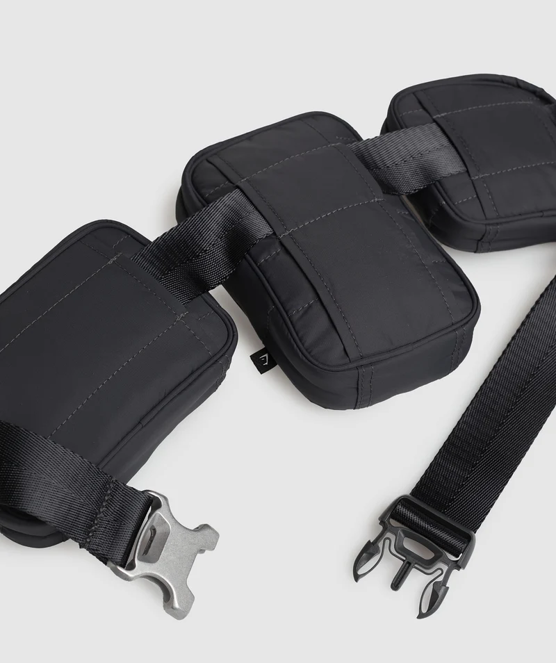 Gymshark Premium Lifestyle Belt Bag - Onyx Grey
