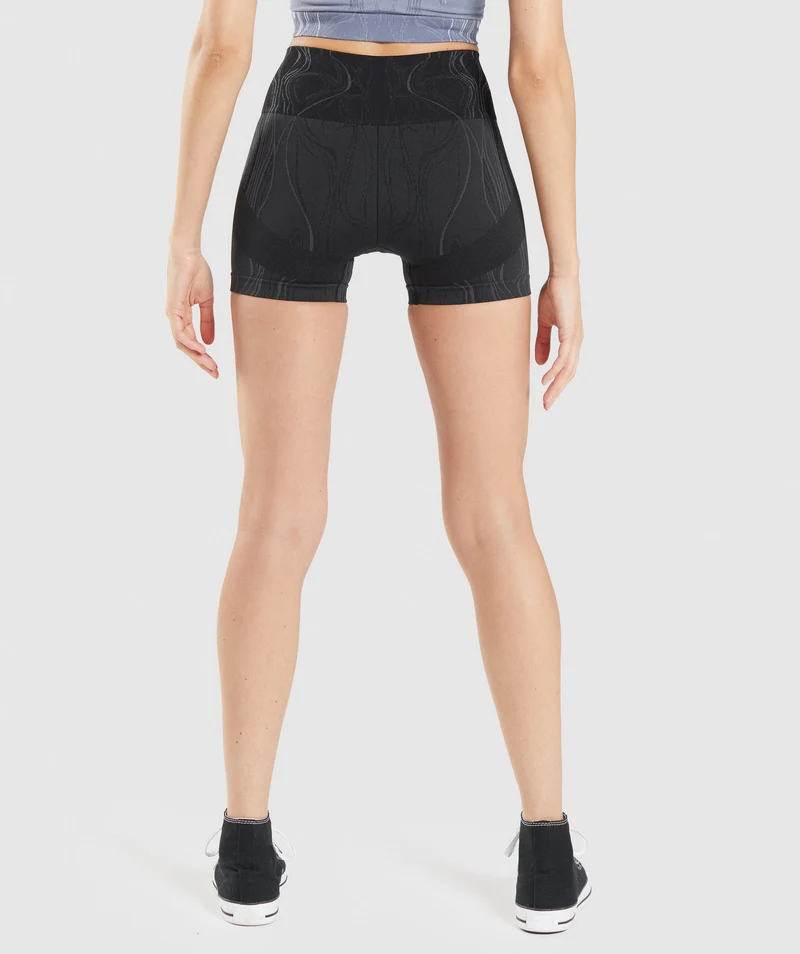 Gymshark Mercury Seamless Shorts - Black