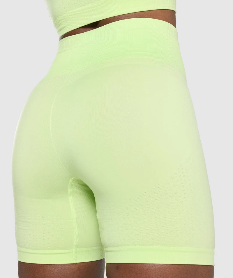 Gymshark Apex Seamless Shorts - Green/Light Green