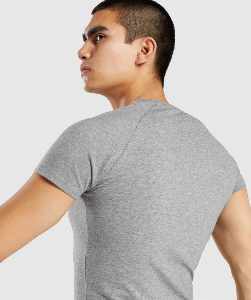 Gymshark Apollo T-Shirt - Charcoal Marl