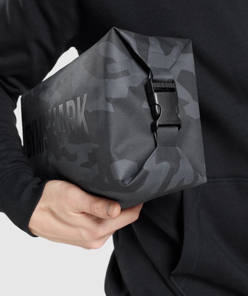 Gymshark X-Series Toiletry Bag - Black Print
