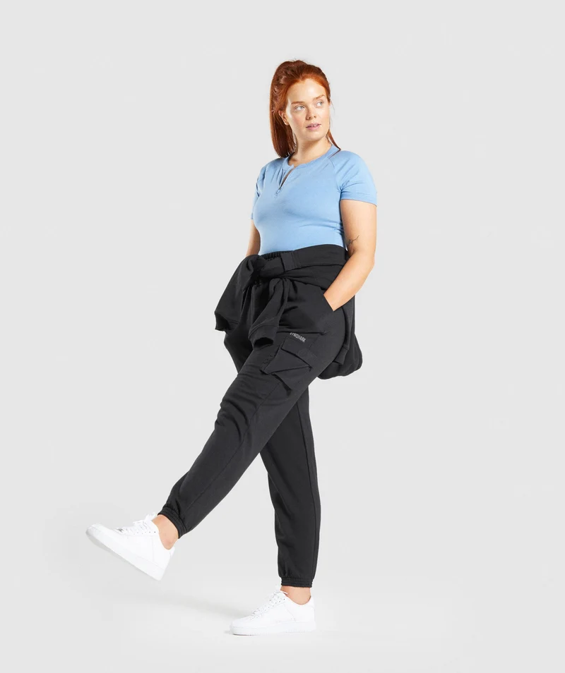 Gymshark Release Joggers - Black