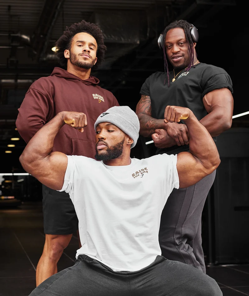 Gymshark Raise the Bar T-Shirt - White