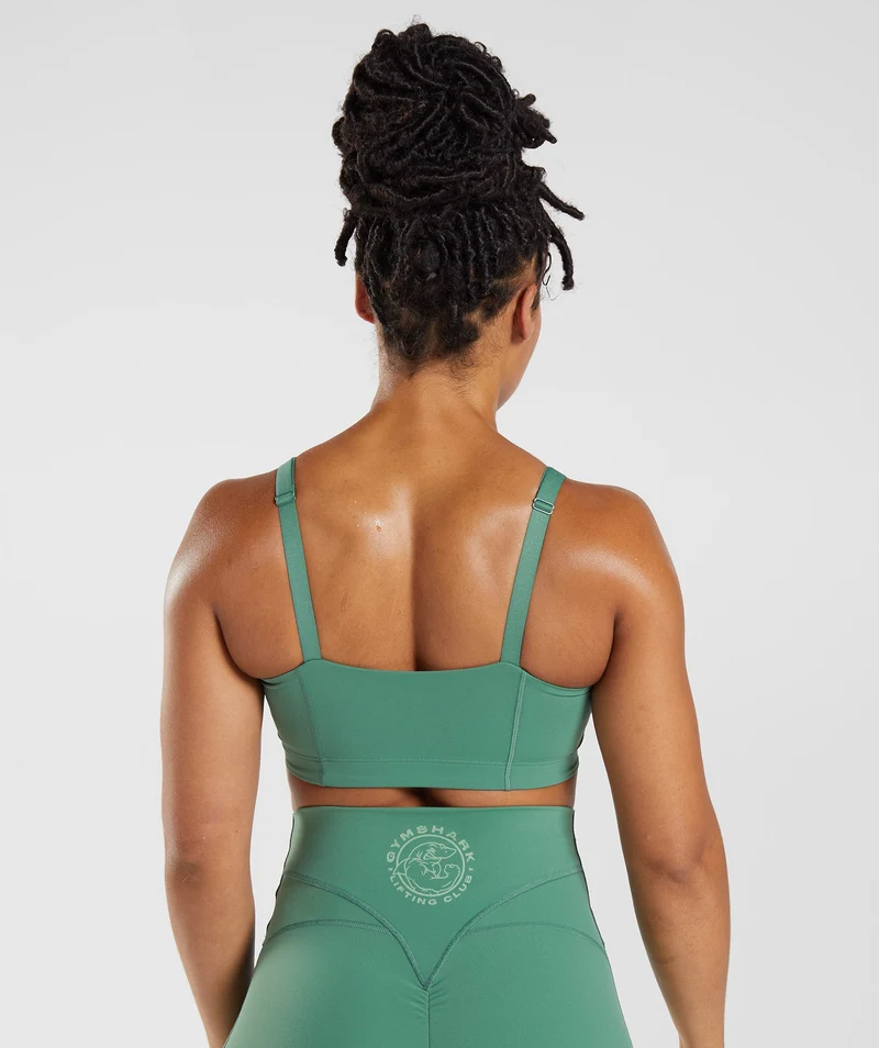 Gymshark Legacy Sports Bra - Hoya Green