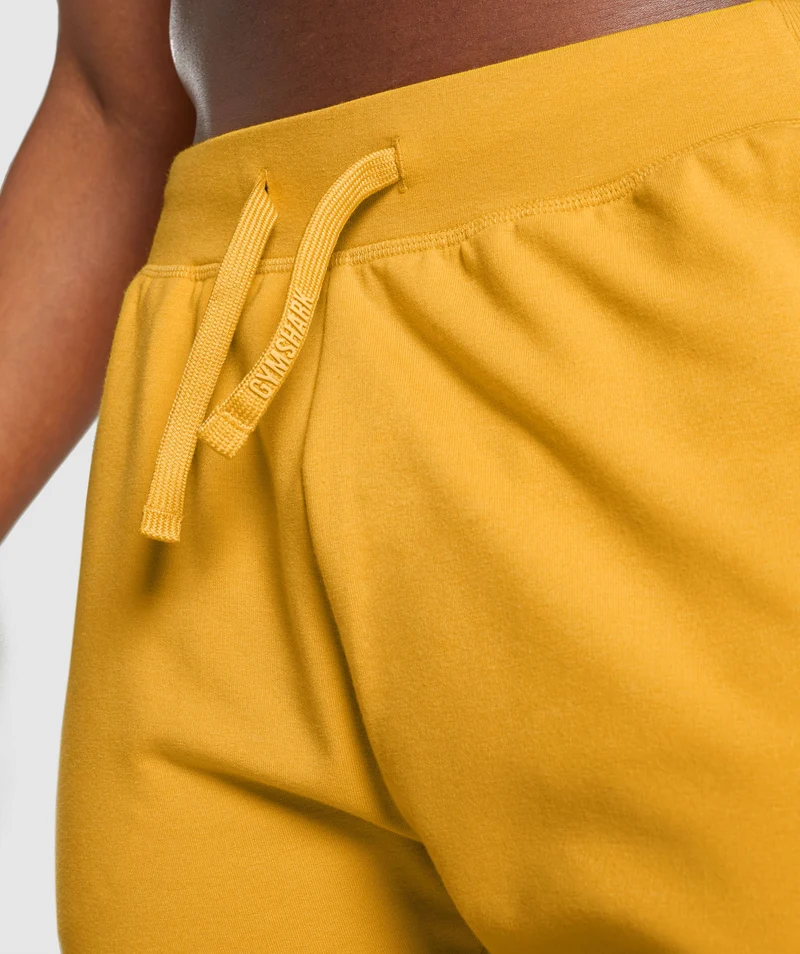 Gymshark Chalk 5" Quad Shorts - Yellow