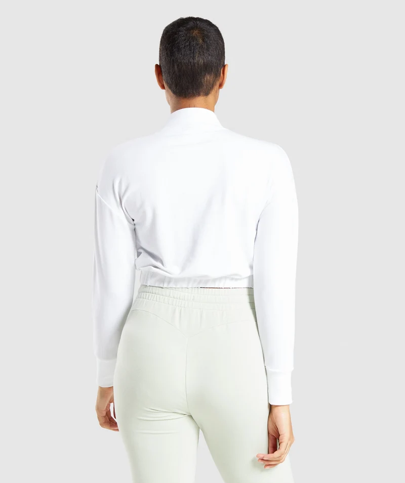 Gymshark Pippa Training Pullover - White