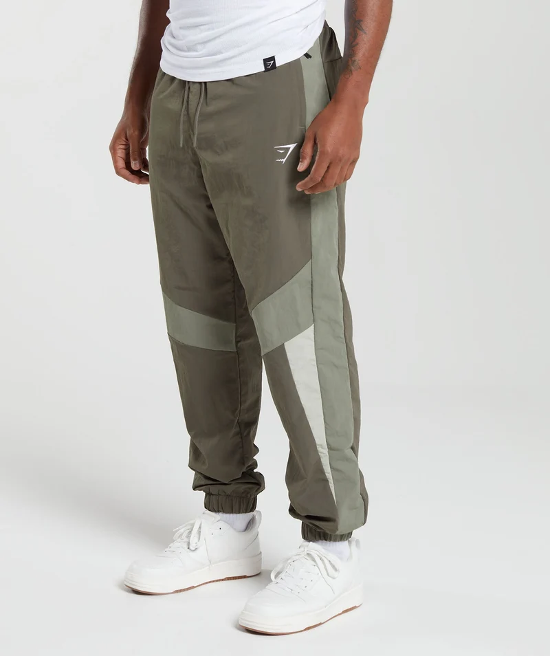 Gymshark Retro Track Pants - Brown