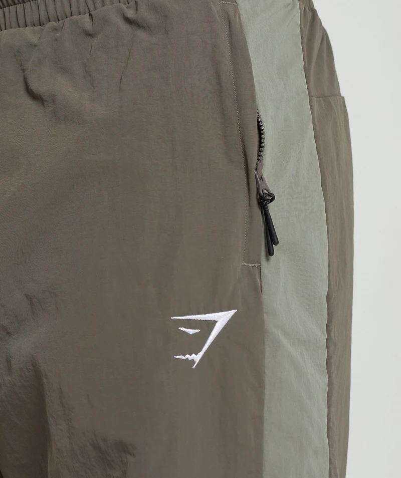 Gymshark Retro Track Pants - Brown