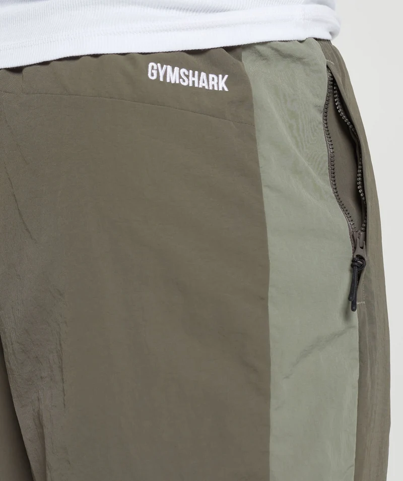 Gymshark Retro Track Pants - Brown
