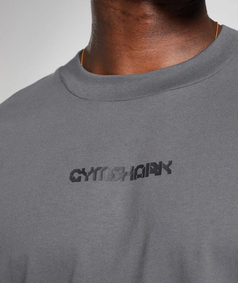 Gymshark Vibes T-Shirt - Silhouette Grey