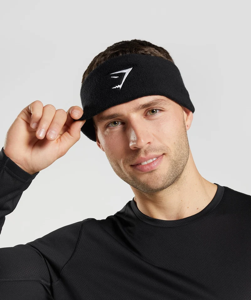 Gymshark Sharkhead Headband - Black
