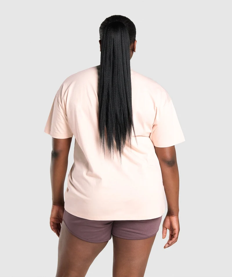 Gymshark Training Oversized T-shirt - Light Brown