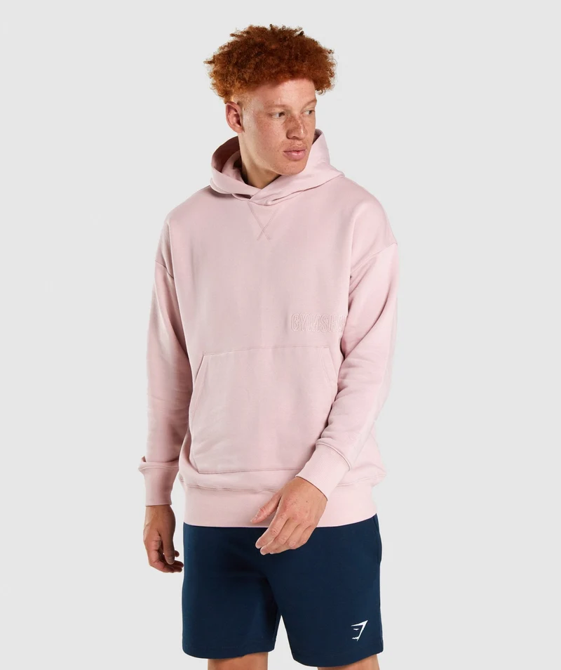 Gymshark Reset Unisex Hoodie - Light Pink
