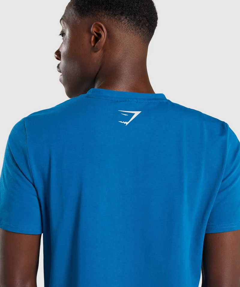 Gymshark Outline T-shirt- Teal