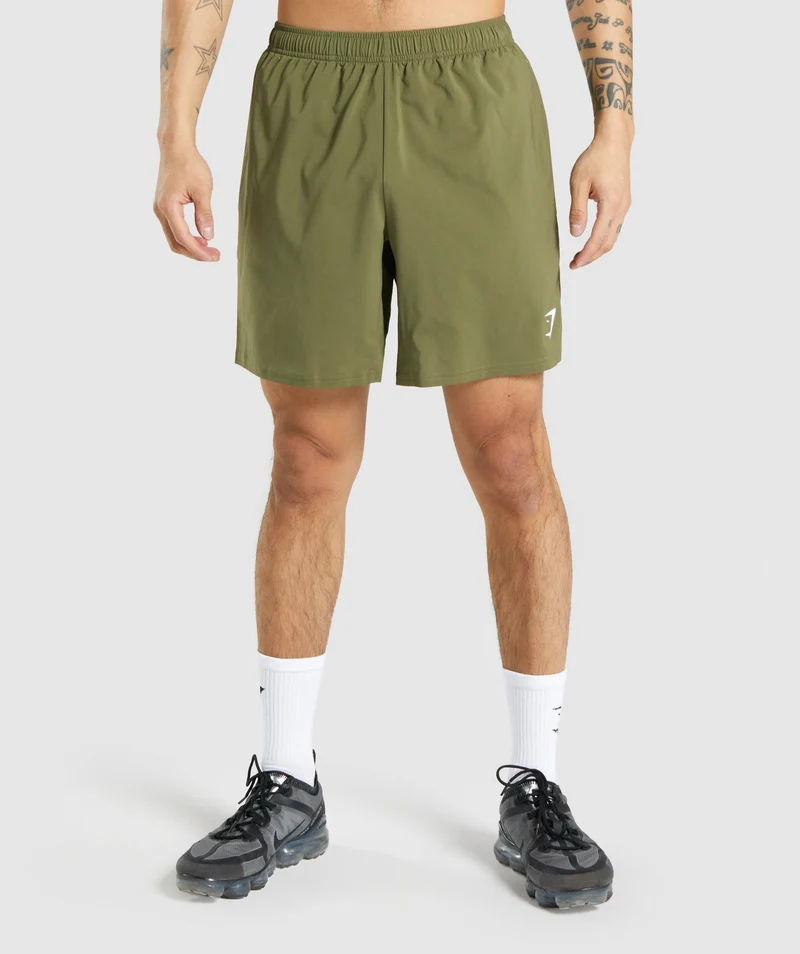 Gymshark Arrival Shorts - Dark Green