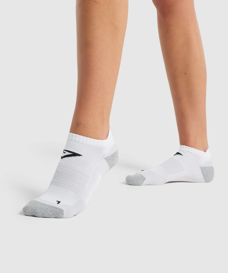 Gymshark Ankle Performance Socks - White