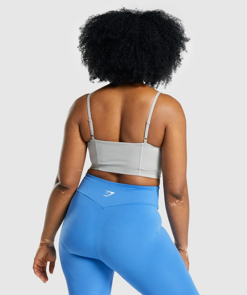 Gymshark Bandeau Sports Bra - Grey