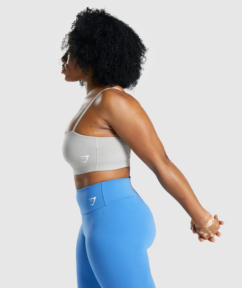 Gymshark Bandeau Sports Bra - Grey