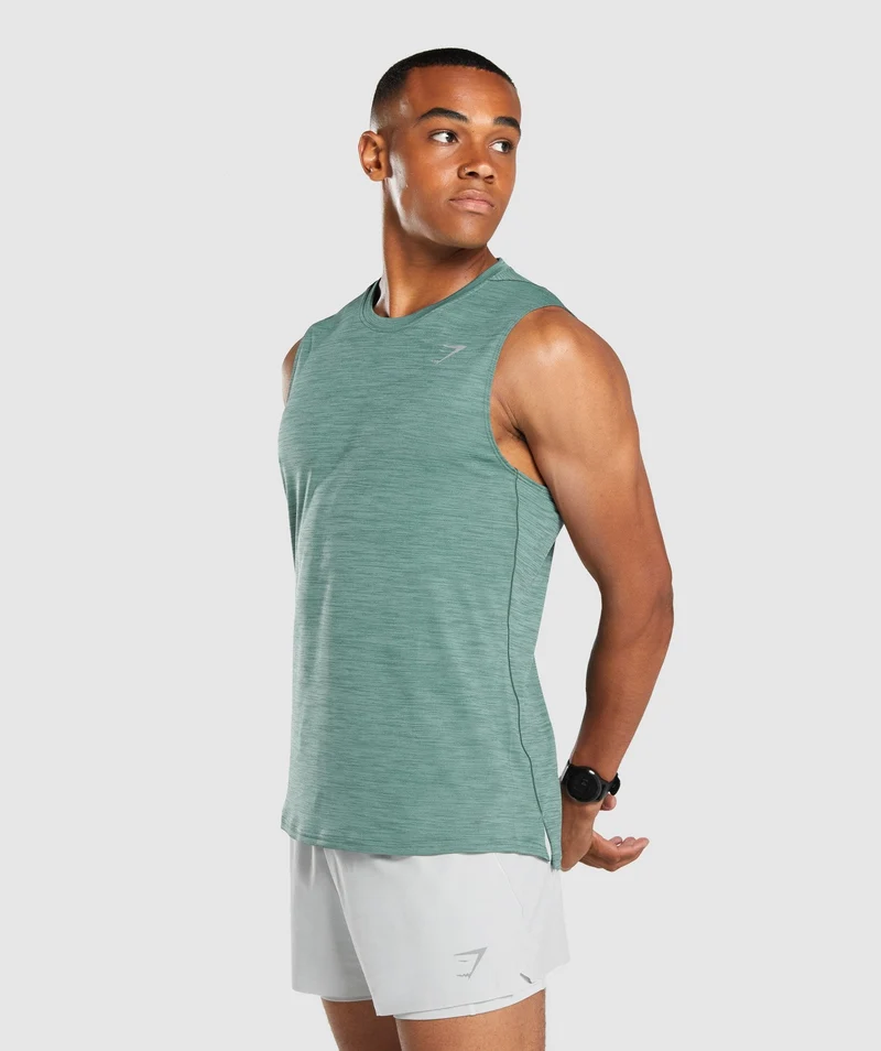 Gymshark Speed Tank - Dark Green
