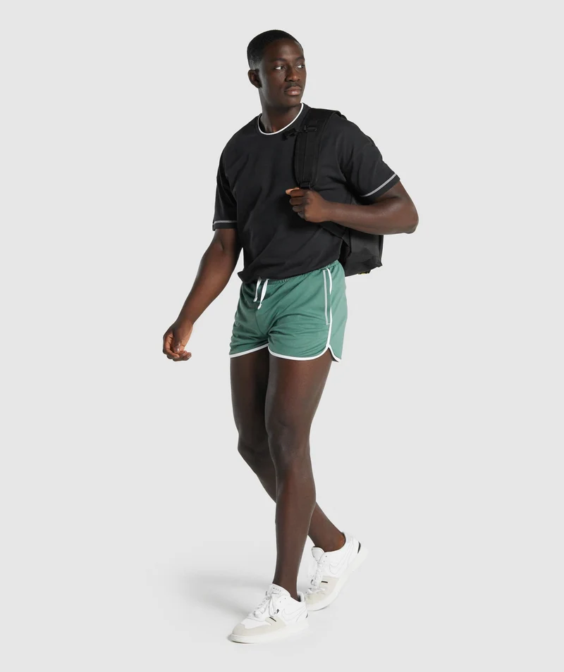 Gymshark Recess 3" Shorts - Green