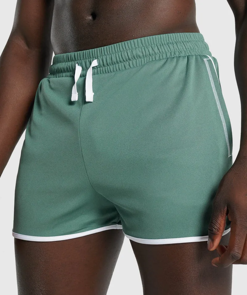 Gymshark Recess 3" Shorts - Green
