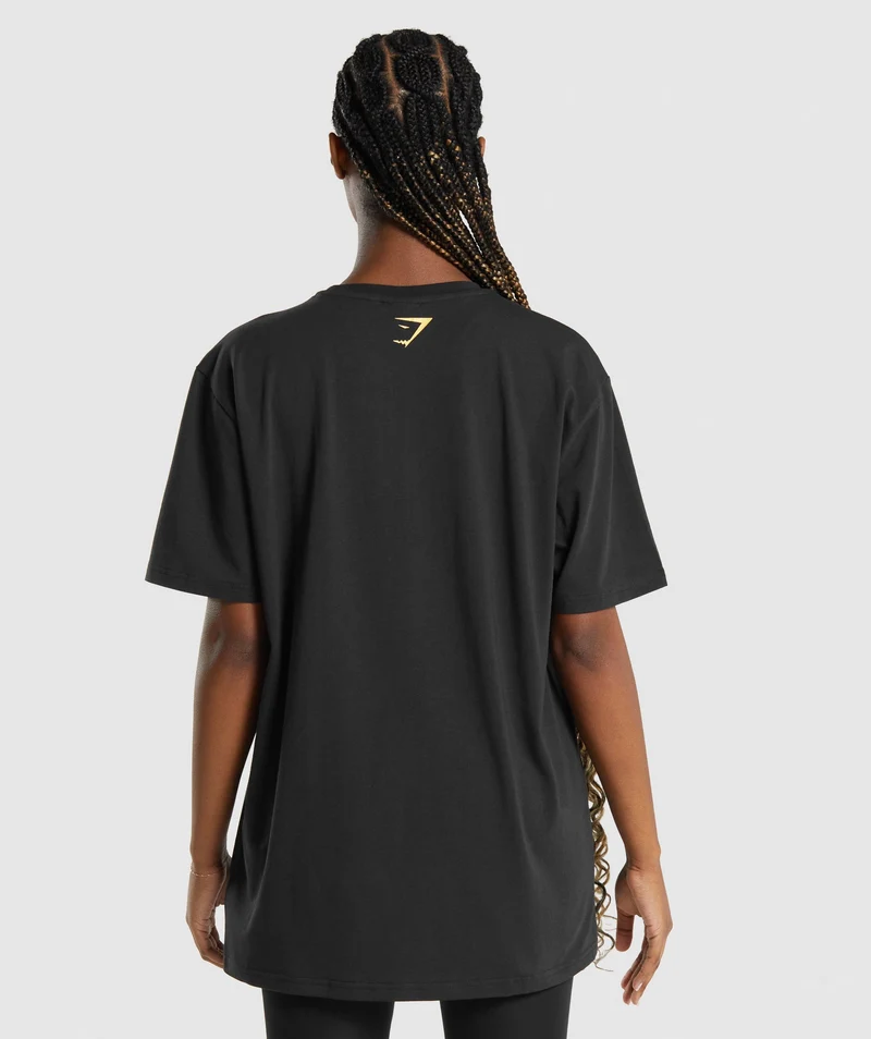 Gymshark Ryan Garcia T-Shirt - Black