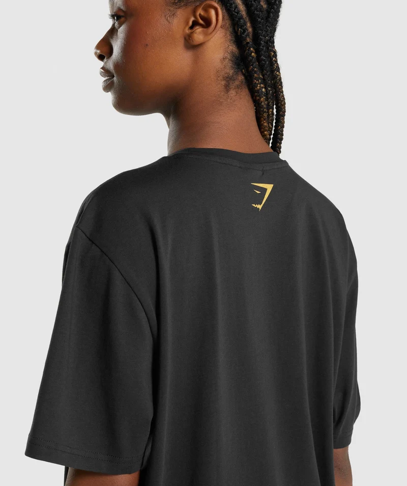 Gymshark Ryan Garcia T-Shirt - Black
