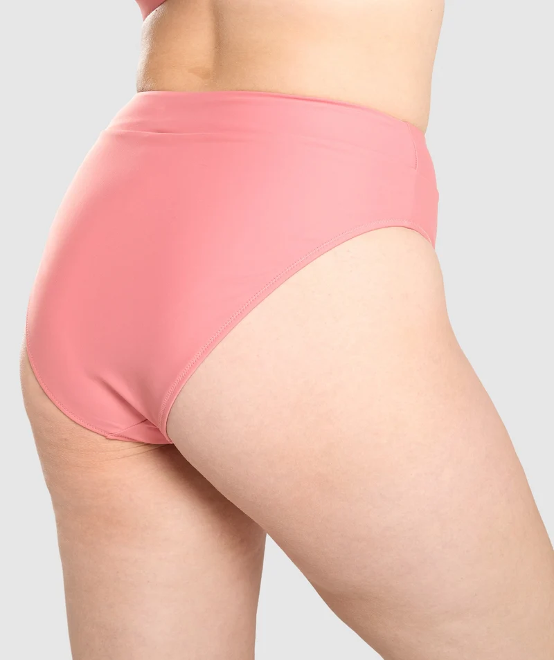 Gymshark High Rise Bikini Bottoms - Light Pink