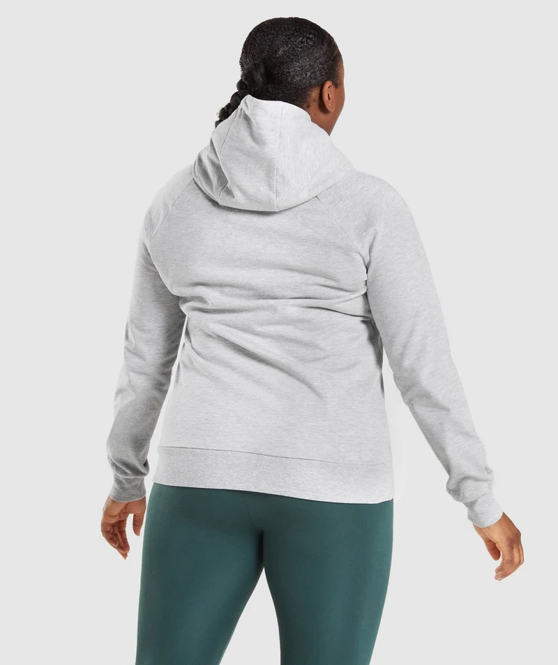 Gymshark Training Hoodie - Light Grey Marl