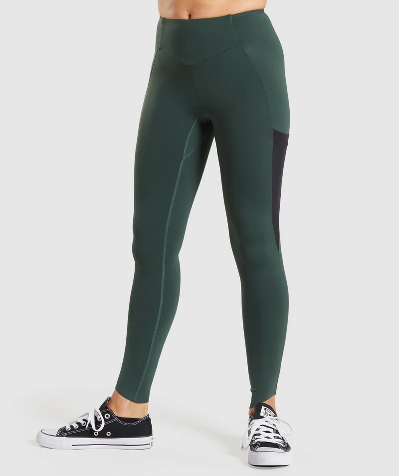 Gymshark Venture Leggings - Dark Green