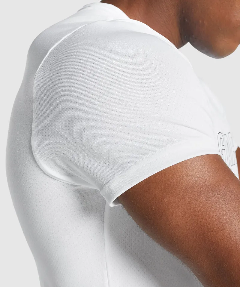 Gymshark Arrival Graphic T-Shirt - White
