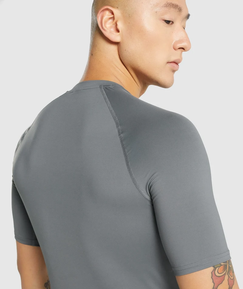 Gymshark Element Baselayer T-Shirt - Charcoal