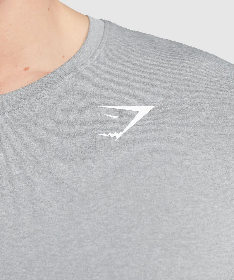 Gymshark Arrival Seamless Short Sleeve T-Shirt - Grey