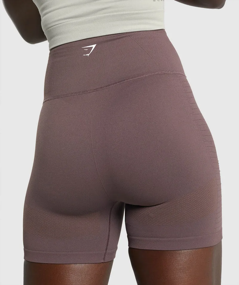 Gymshark Energy Seamless Shorts - Brown