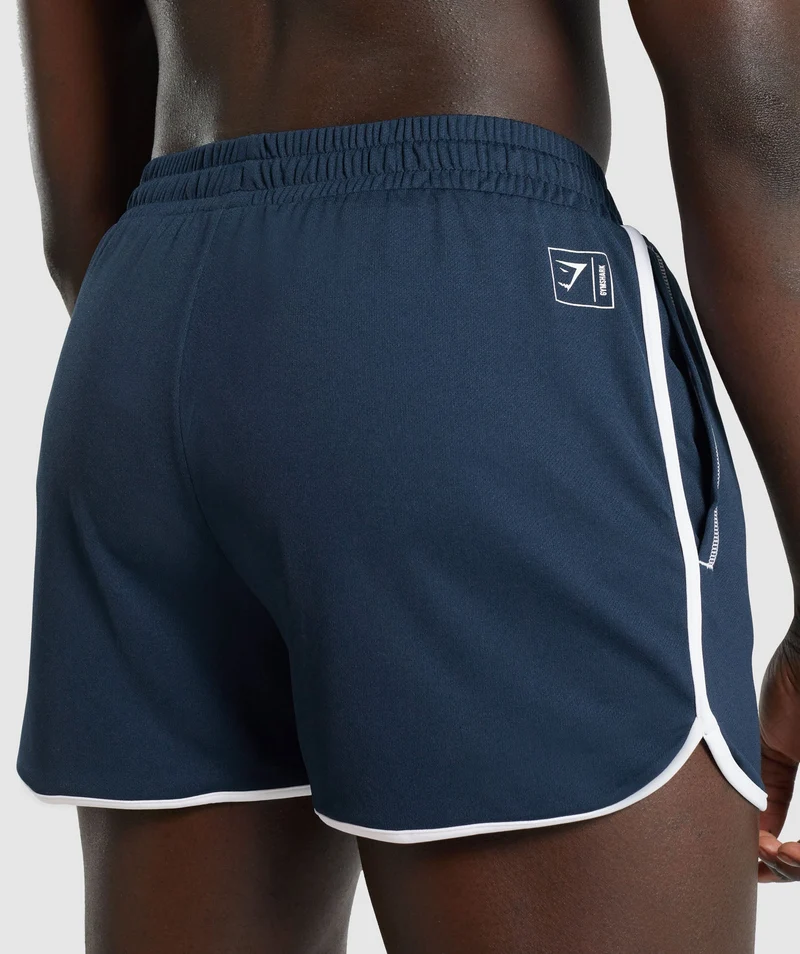 Gymshark Recess 3" Shorts - Navy