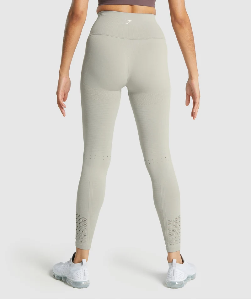 Gymshark Energy Seamless Leggings - Light Grey