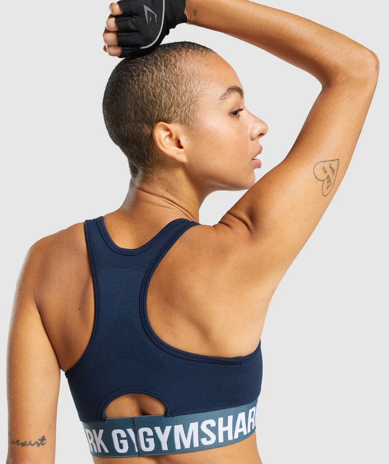 Gymshark Flex Sports Bra - Navy