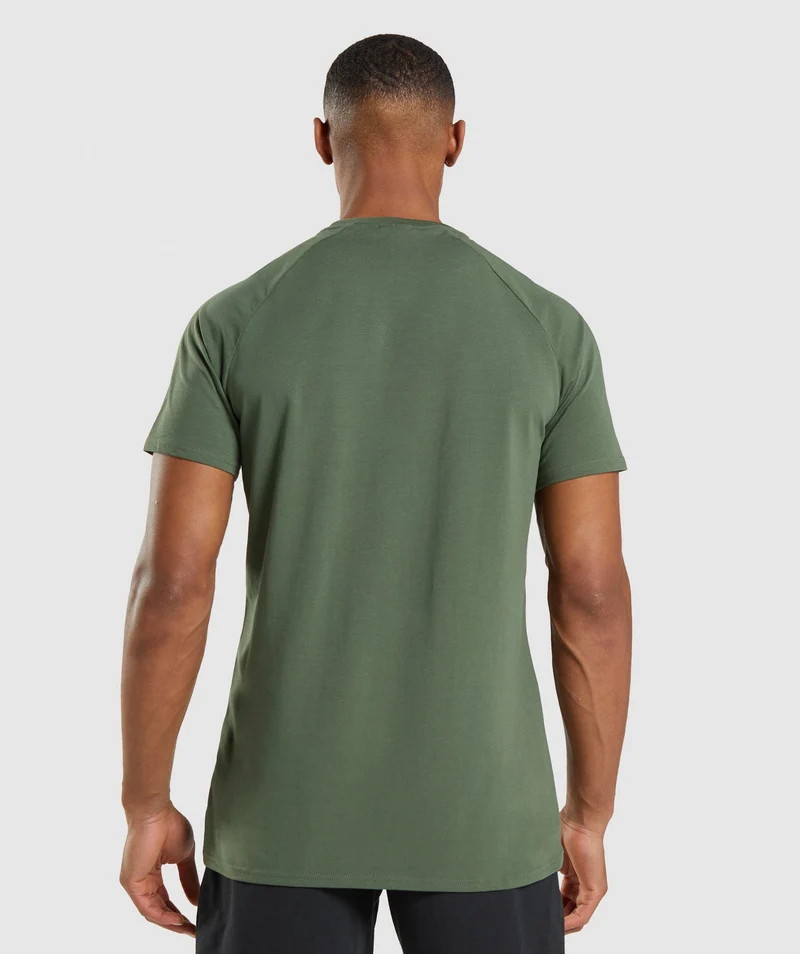 Gymshark Apollo Camo T-Shirt - Camo Green