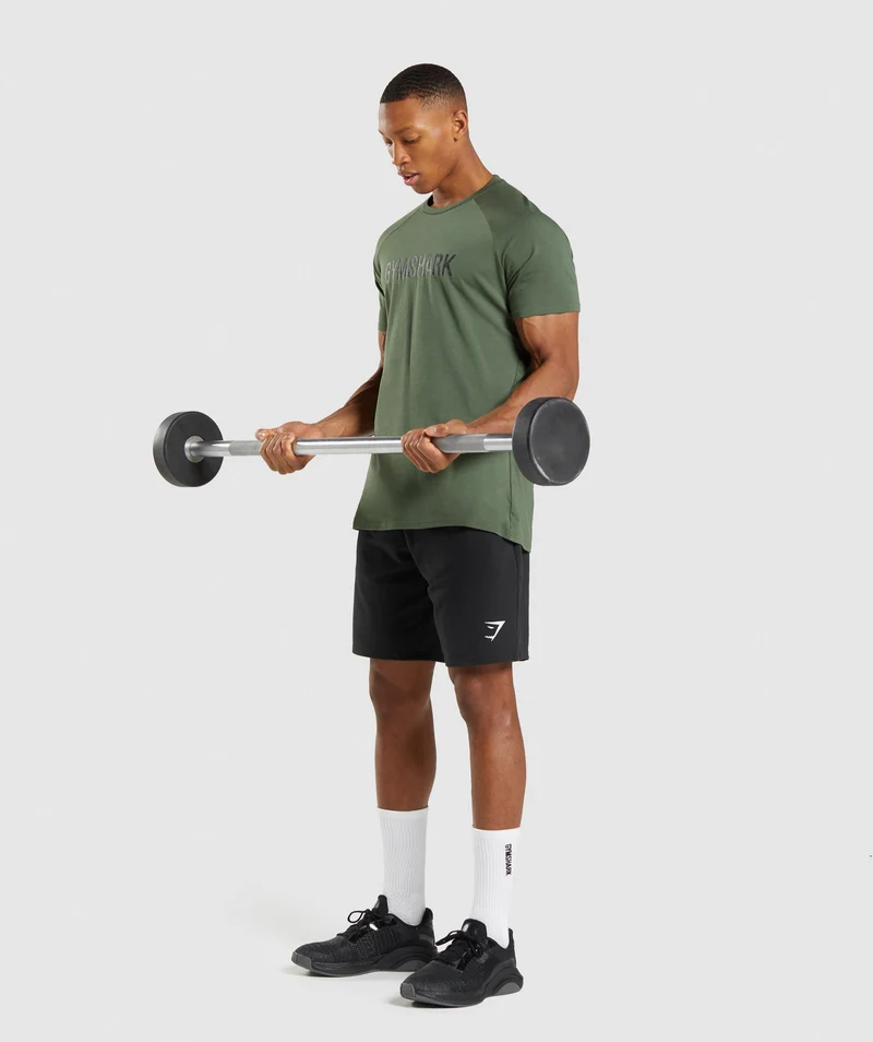 Gymshark Apollo Camo T-Shirt - Camo Green