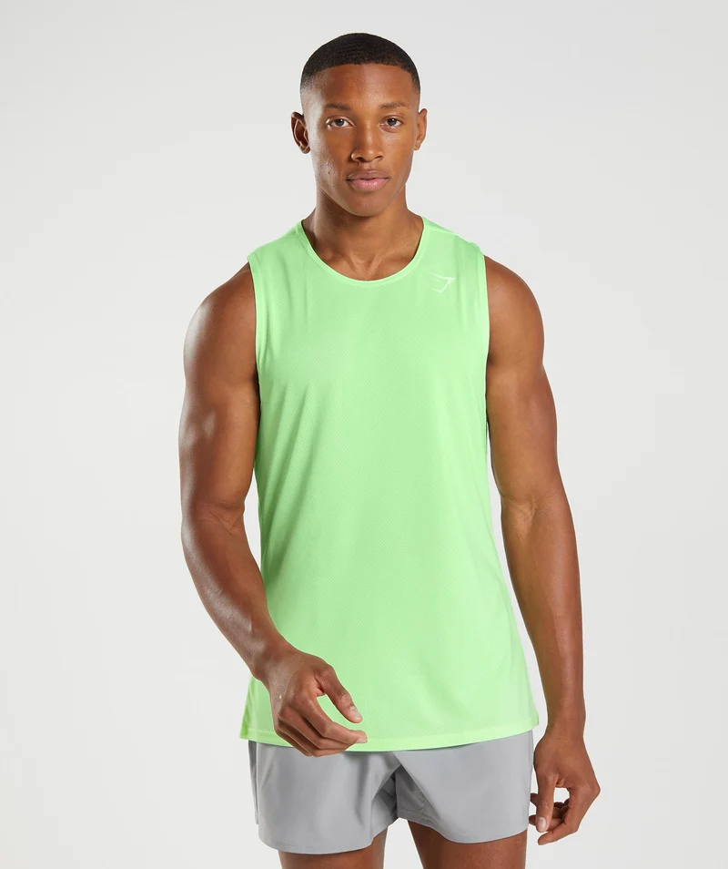 Gymshark Arrival Tank - Fluo Mint