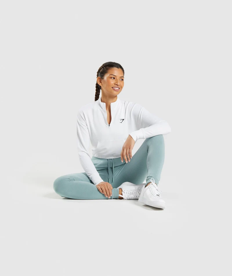 Gymshark Pippa Training Pullover - White