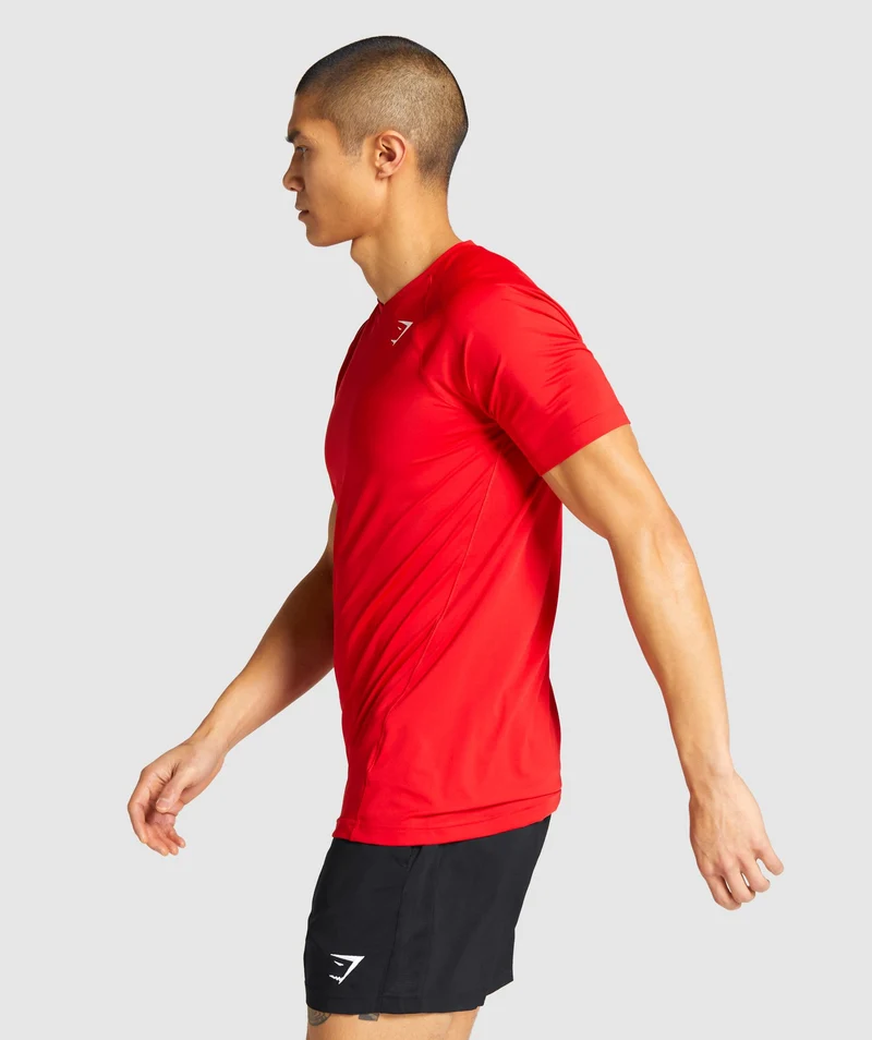 Gymshark Veer T-Shirt - Red