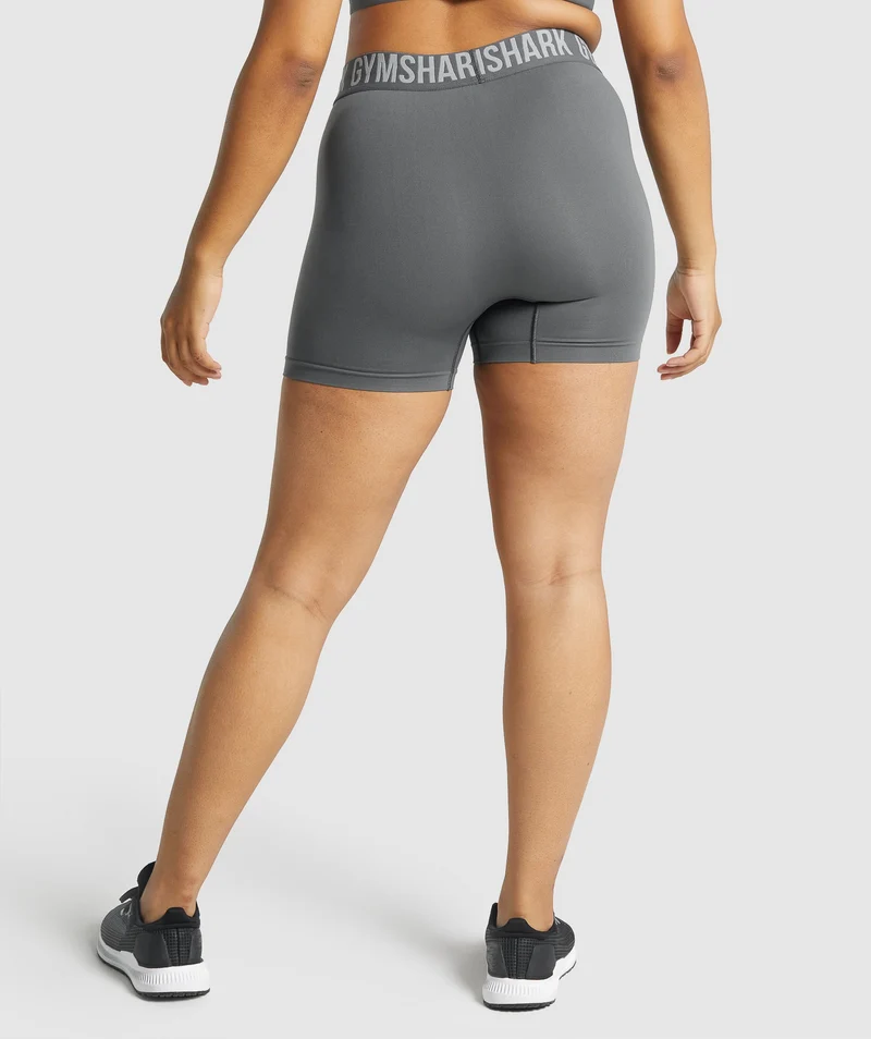 Gymshark Fit Seamless Shorts - Charcoal