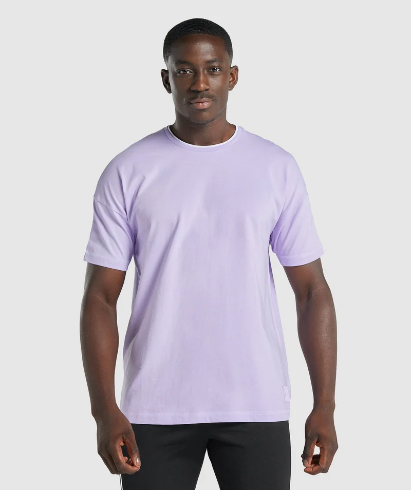 Gymshark Recess T-Shirt - Light Purple