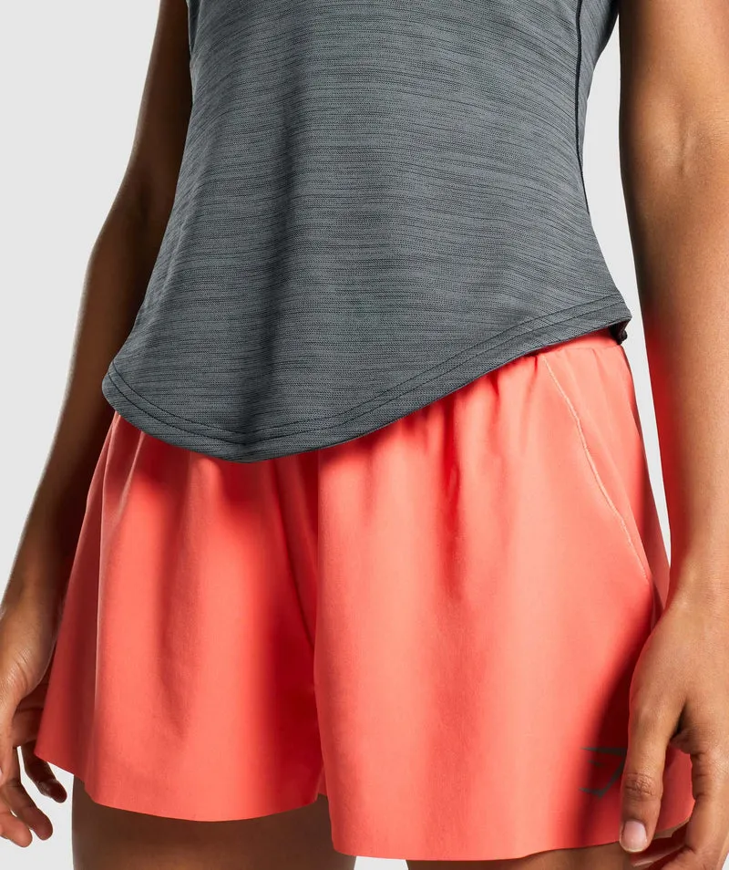 Gymshark Speed Tank - Charcoal Marl