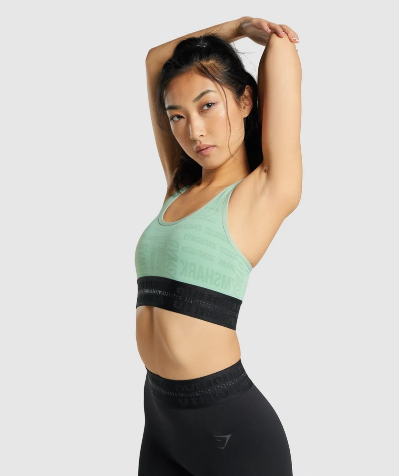 Gymshark Vision Sports Bra - Green