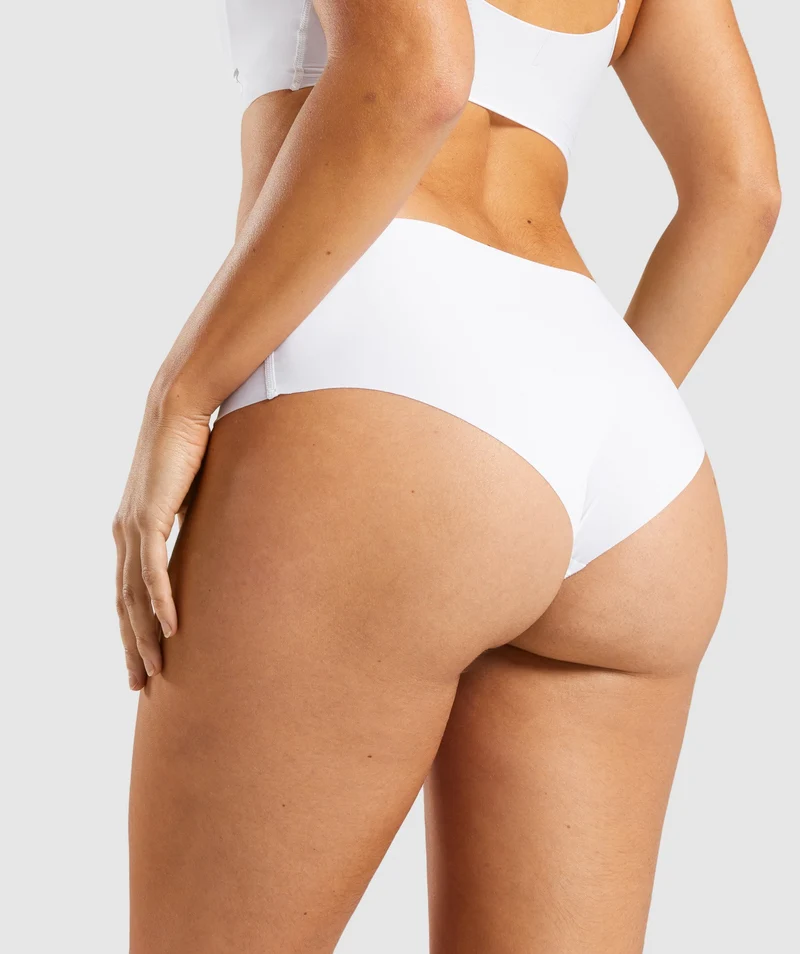 Gymshark No VPL Hipster - White